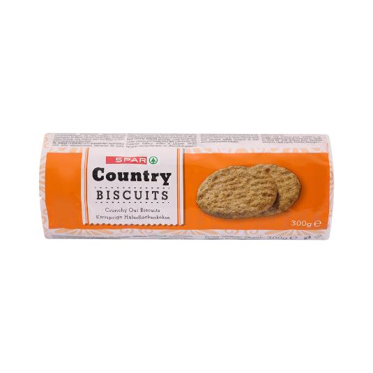 GALLETA AVENA COUNTRY SPAR I. PQTE 300 GR
