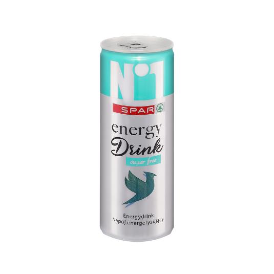 BEBIDA ENERGETICA S/AZUCAR SPAR I. LATA 250 ML