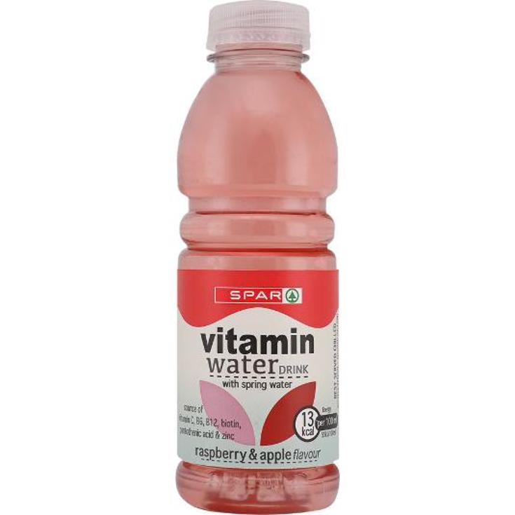 VITAMIN WATER MANZANA FRAMBUESA SPAR I. BTLLA 500 ML
