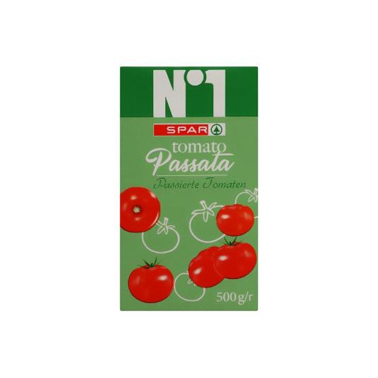 TOMATE PASSATA TAMIZADO SPAR I. BRIK 500 ML