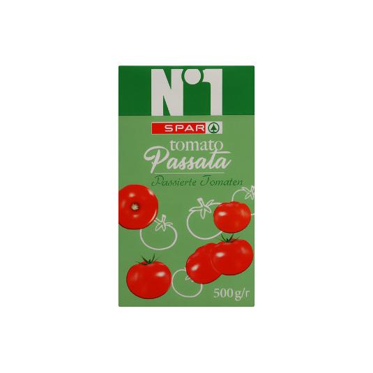TOMATE PASSATA TAMIZADO SPAR I. BRIK 500 ML