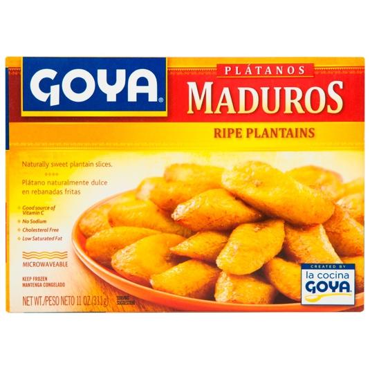 PLATANO MADURO TAJADAS GOYA UND 310 GR