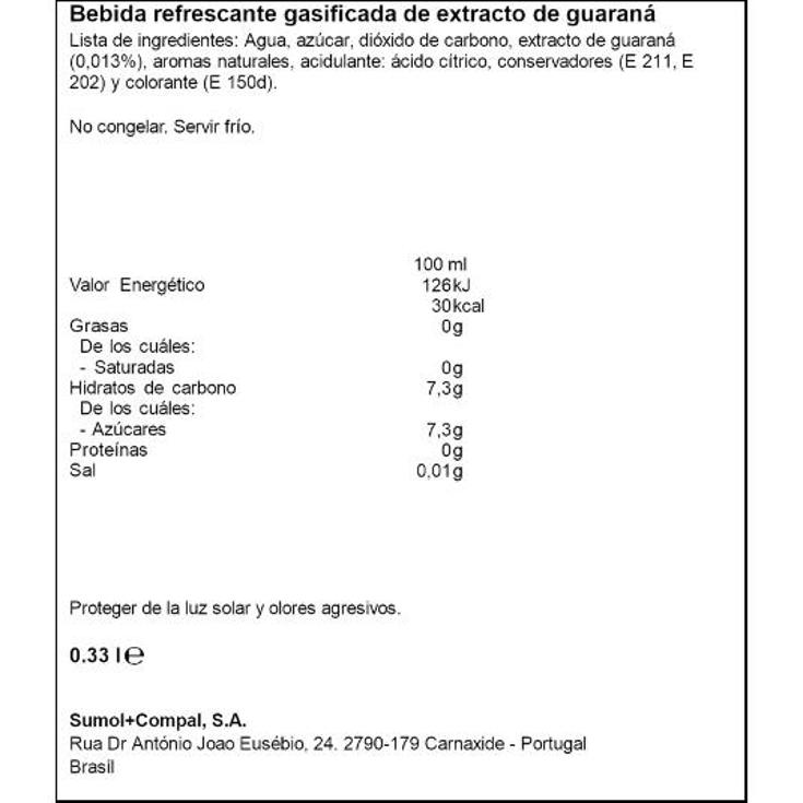 GUARANA ANTARCTICA GOYA LATA 330 ML