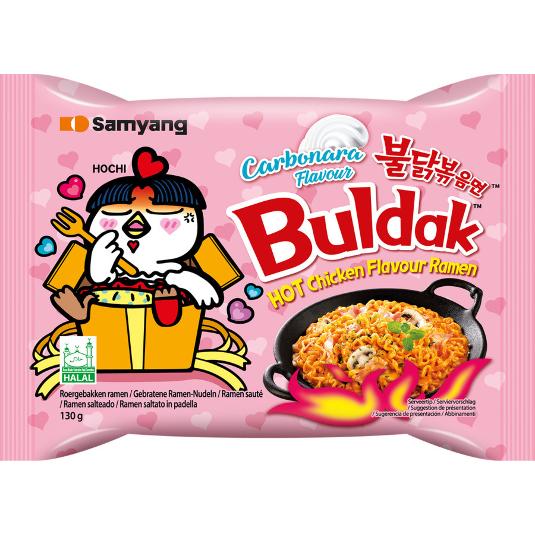 RAMEN CARBONARA BULDAK PQTE 130 GR