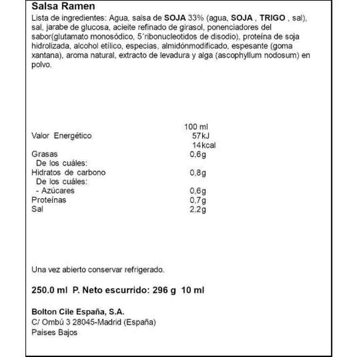 SALSA RAMEN KIKKOMAN BTLLA 250 ML