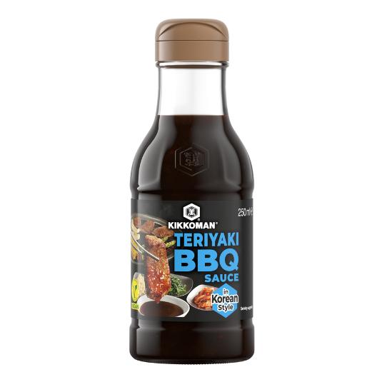 SALSA TERIYAKI BBQ KOREAN KIKKOMAN BTLLA 250 ML