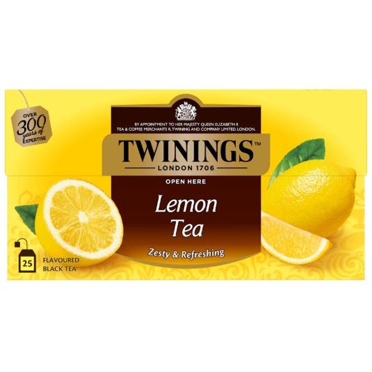 TE LIMON TWININGS CAJA 25 UD