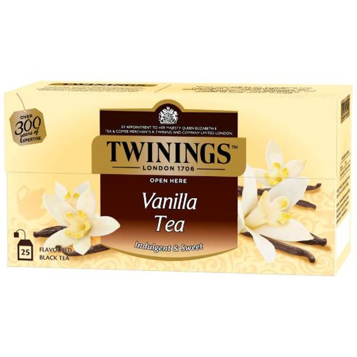 TE VAINILLA TWININGS CAJA 25 UD