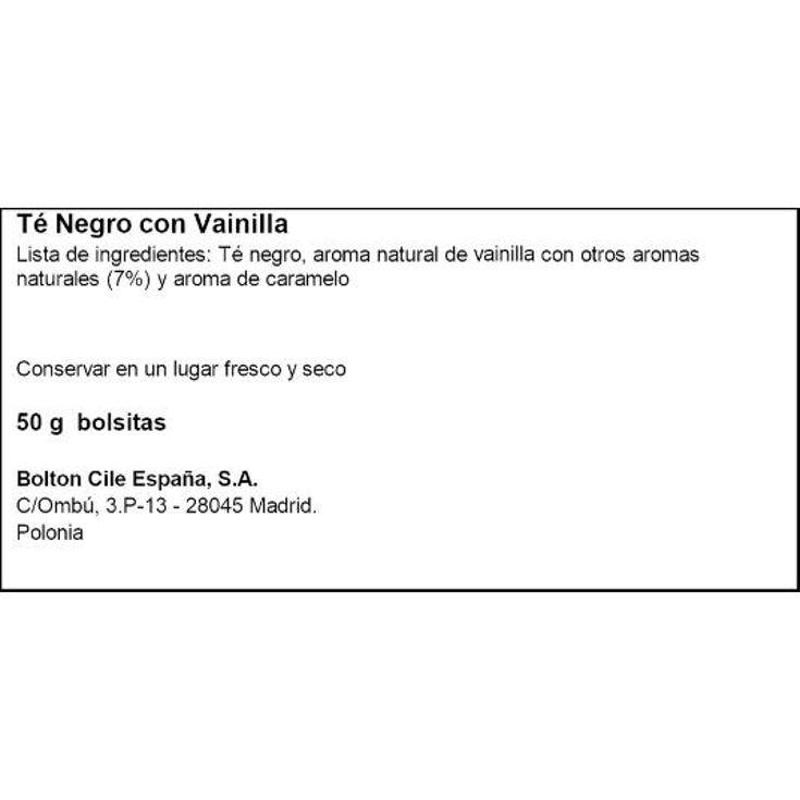 TE VAINILLA TWININGS CAJA 25 UD
