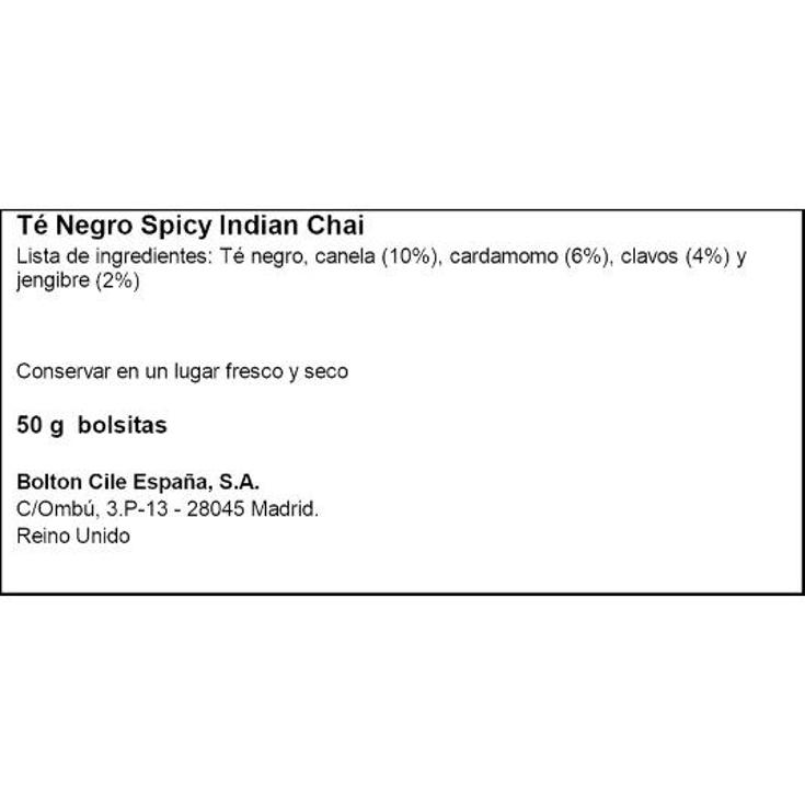 TE INDIAN CHAI TWININGS CAJA 25 UD