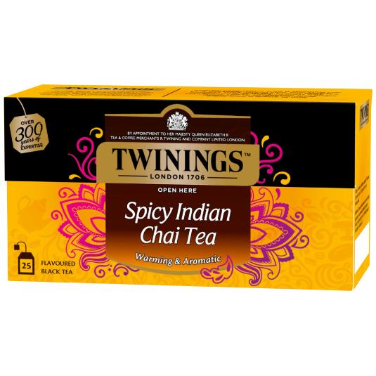 TE INDIAN CHAI TWININGS CAJA 25 UD