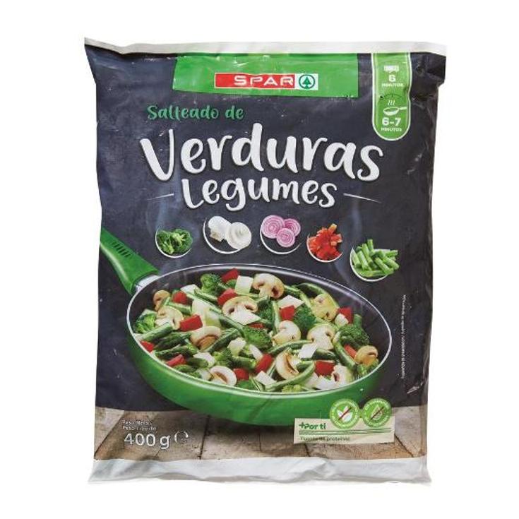 SALTEADO DE VERDURAS SPAR BOLSA 400 GR