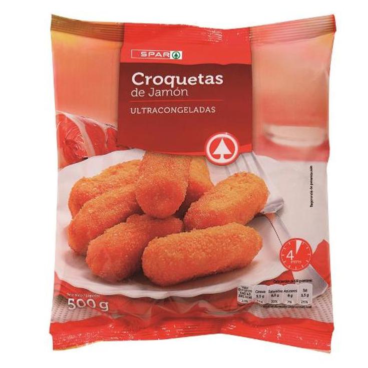 CROQUETAS ARTESAN JAMON SPAR BOLSA 500 GR