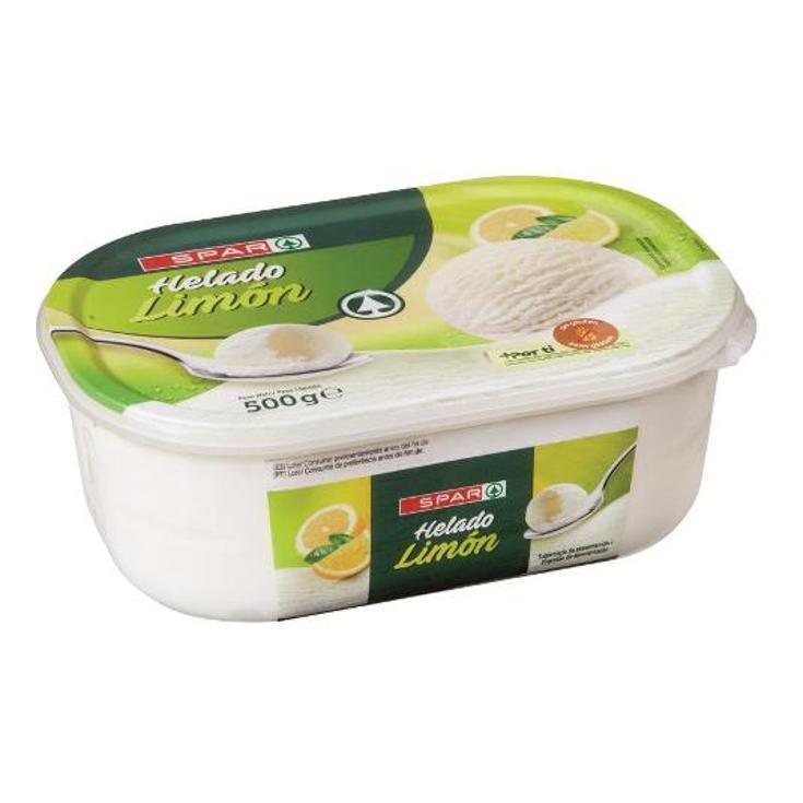 HELADO TARRINA SORBETE LIMON SPAR TRRNA 570 GR