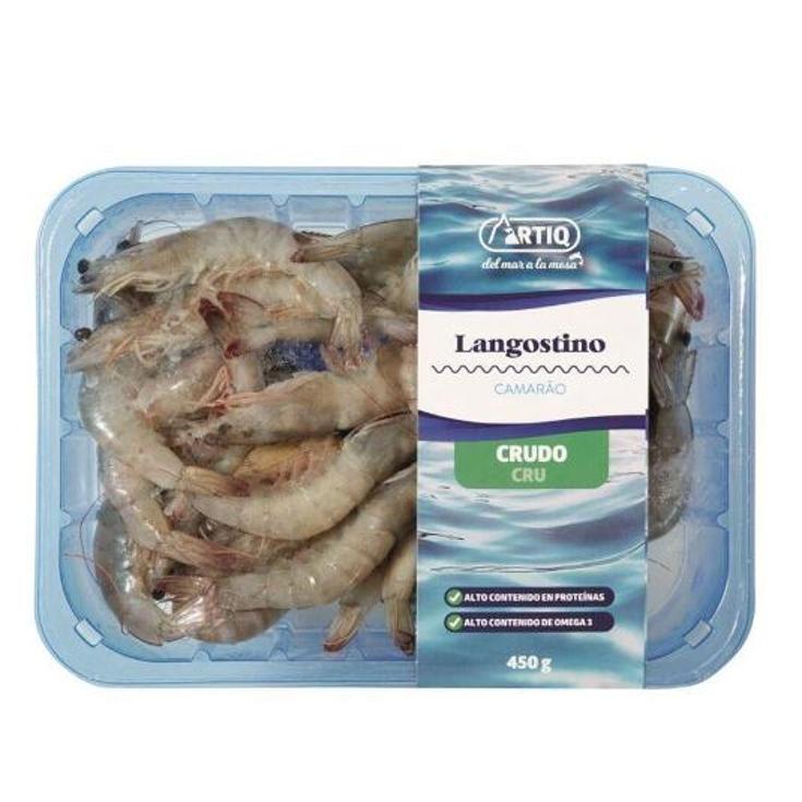 LANGOSTINOS CRUDOS 22/27 ARTIQ ESTCH 450 GR