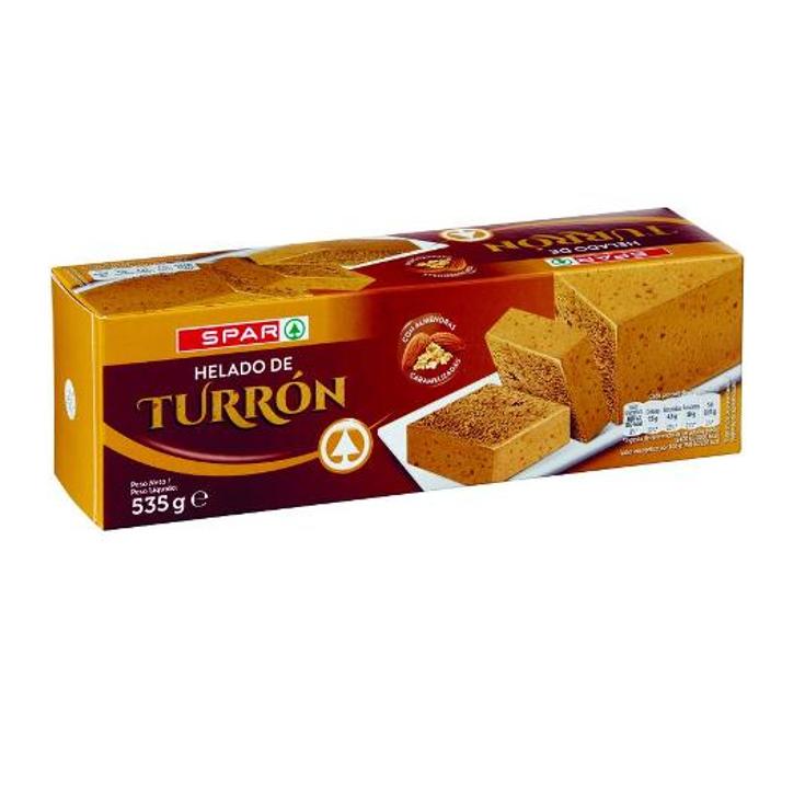 HELADO BARRA TURRON SPAR UNIDAD 535 GR