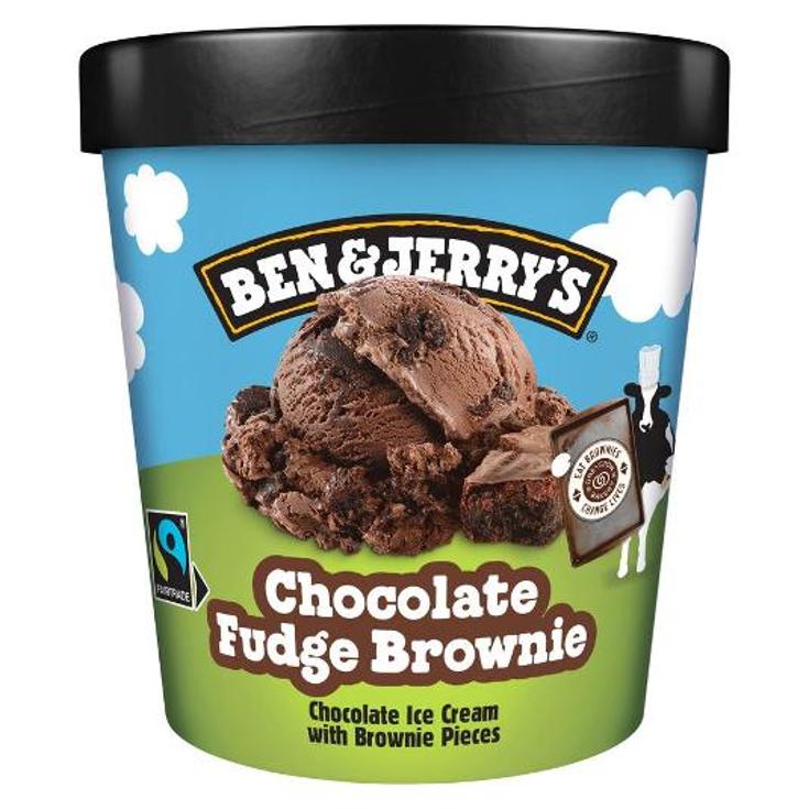 HELADO TARRINA CHOCO BROWNIE BEN JERRYS PINT 408 GR