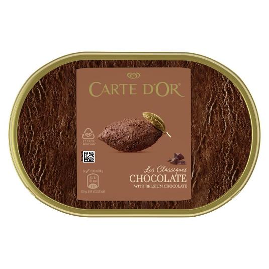 HELADO TARRINA CHOCOLATE CARTE DOR TRRNA 450 GR