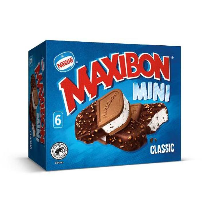 HELADO SANDWICH MINI NATA X6 MAXIBON PACK 325 GR