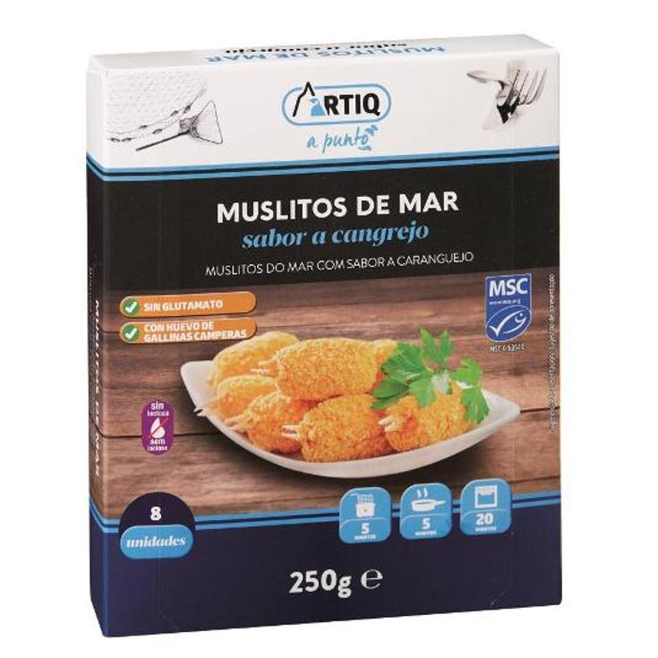 MUSLITOS MAR EMPANADOS ARTIQ CAJA 250 GR