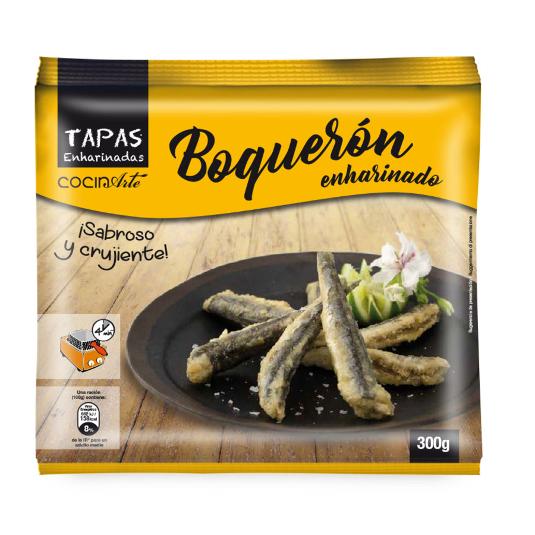 BOQUERON ENHARINADO COCINARTE BOLSA 300 GR
