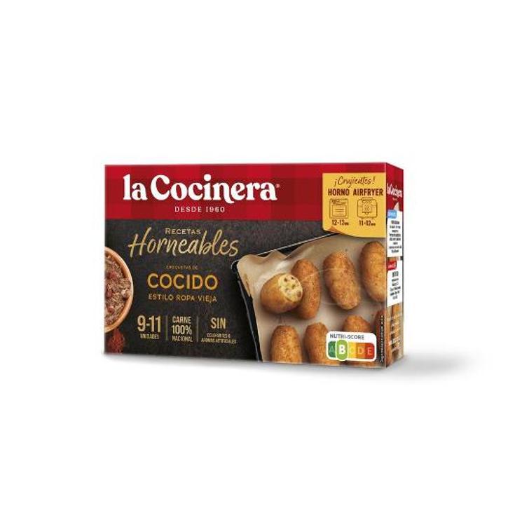 CROQUETAS COCIDO HORNEABLES LA COCINERA BOLSA 340 GR