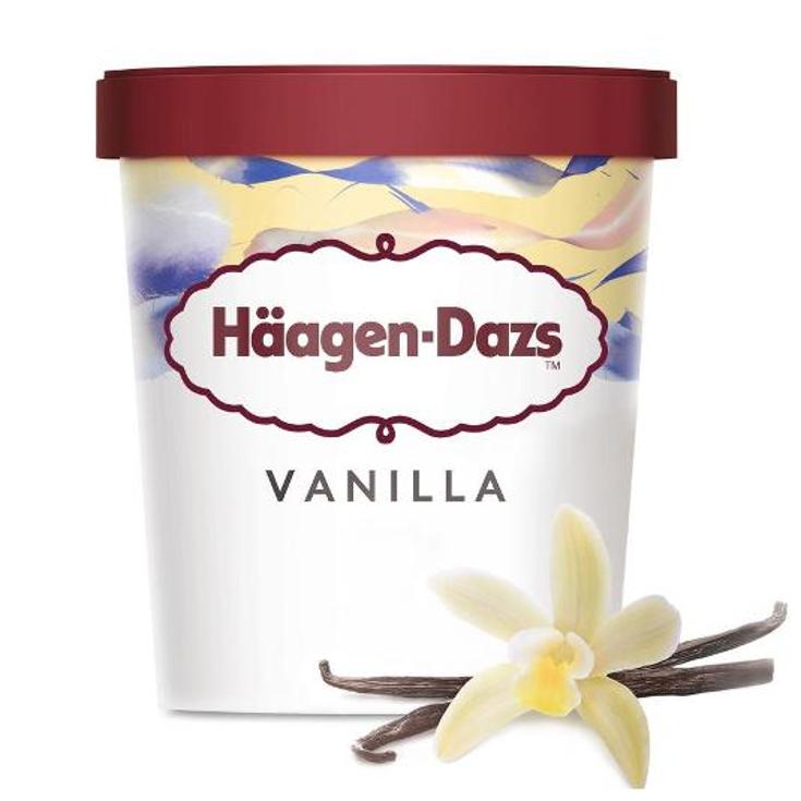 HELADO VAINILLA HAAGEN DAZS UNIDAD 400 GR