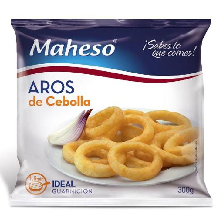 AROS CEBOLLA REBOZADOS MAHESO BOLSA 300 GR