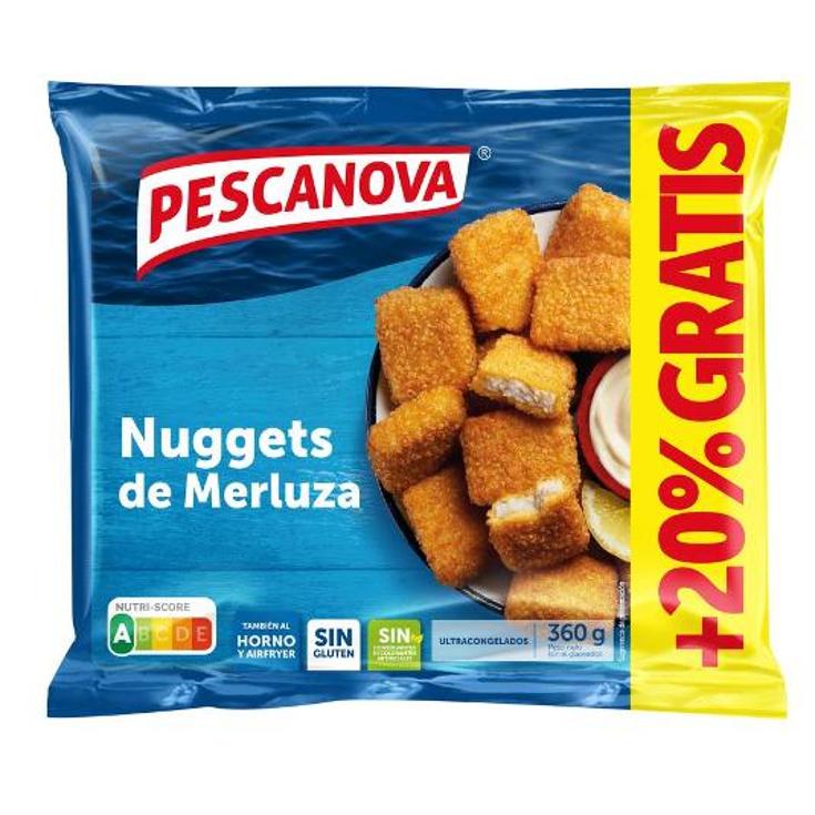 NUGGETS MERLUZA PESCANOVA ESTCH 300 GR