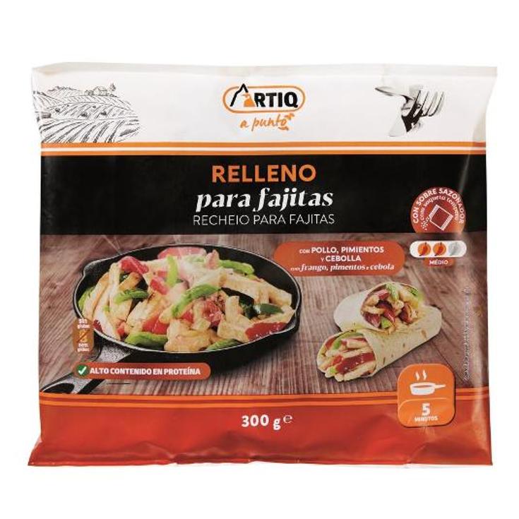 RELLENO FAJITAS ARTIQ BOLSA 300 GR