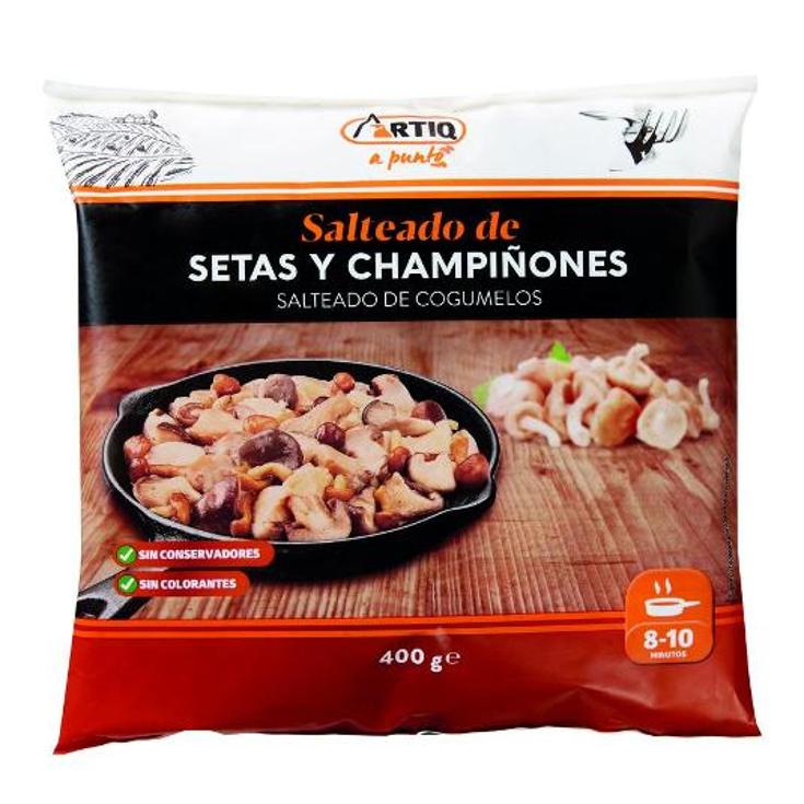 SALTEADO SETAS CHAMPIÑONES ARTIQ BOLSA 400 GR