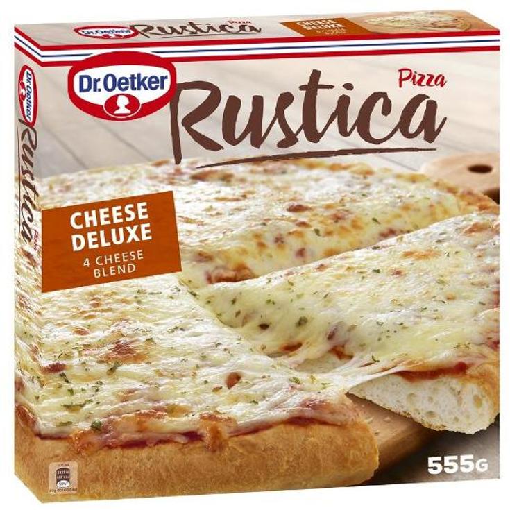 PIZZA RUSTICA 4 CHEESE DR.OETKER UNID 555 GR