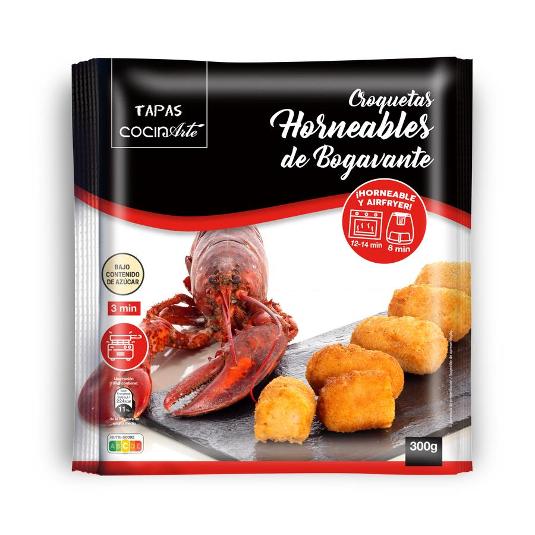 CROQUETAS BOGAVANTE COCINARTE BOLSA 300 GR