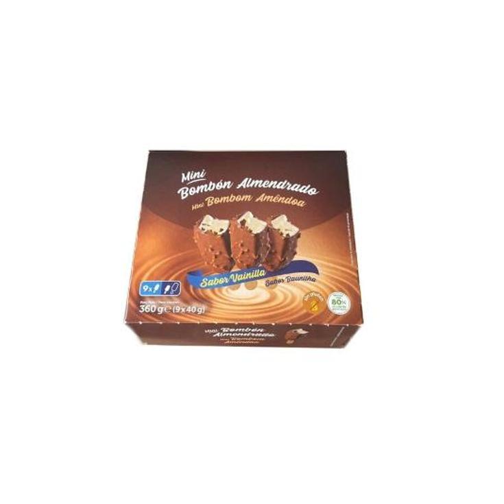 HELADO BOMBON MINI ALMENDRAD X9 PACK 360 GR
