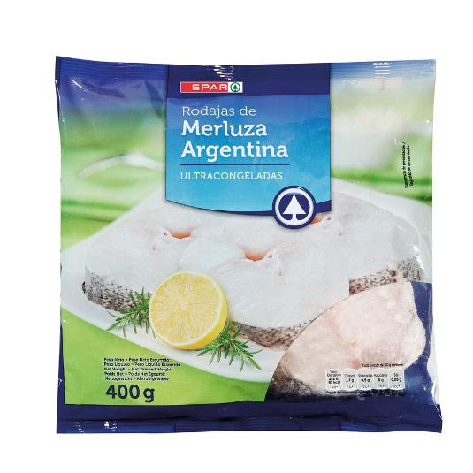 RODAJA MERLUZA SPAR BOLSA 400 GR