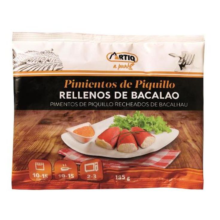 PIMIENTO RELLENO BACALAO ARTIQ BOLSA 185 GR