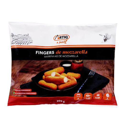 FINGERS DE MOZZARELLA ARTIQ BOLSA 300 GR