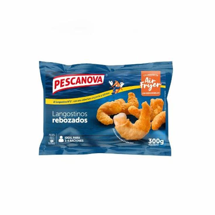 LANGOSTINO REBOZADO PESCANOVA BOLSA 300 GR