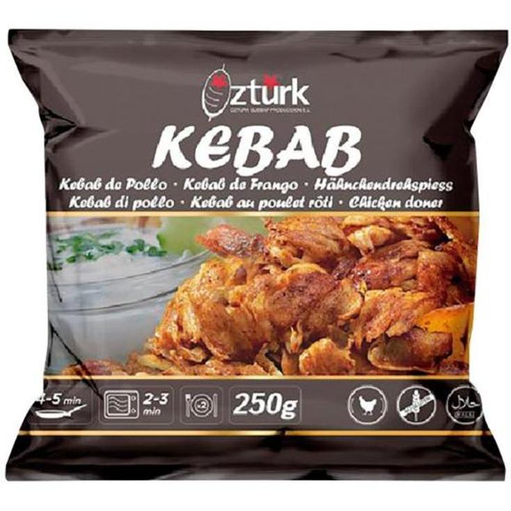 LONCHEADO CARNE POLLO KEBAB OZTURK BOLSA 250 GR