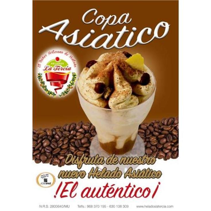 HELADO COPA ASIATICO 4X140 LA TERCIA PACK 560 GR