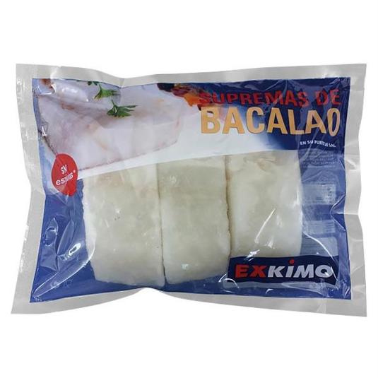 SUPREMAS DE BACALAO EXKIMO BOLSA 450 GR