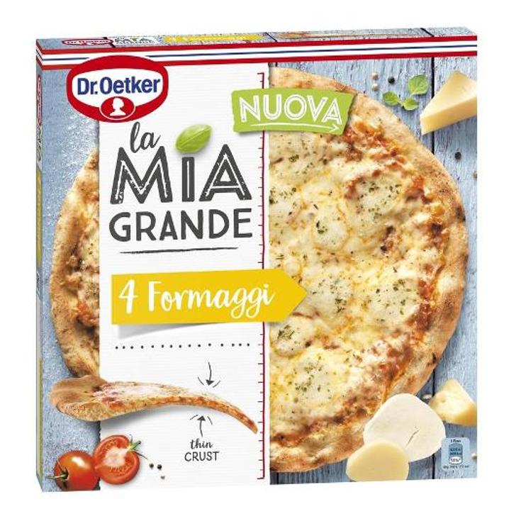 PIZZA 4 QUESOS LA MIA GRANDE DR.OETKER UNIDAD 400 GR