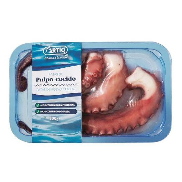PULPO PATAS COCIDO ARTIQ UNIDAD 300 GR