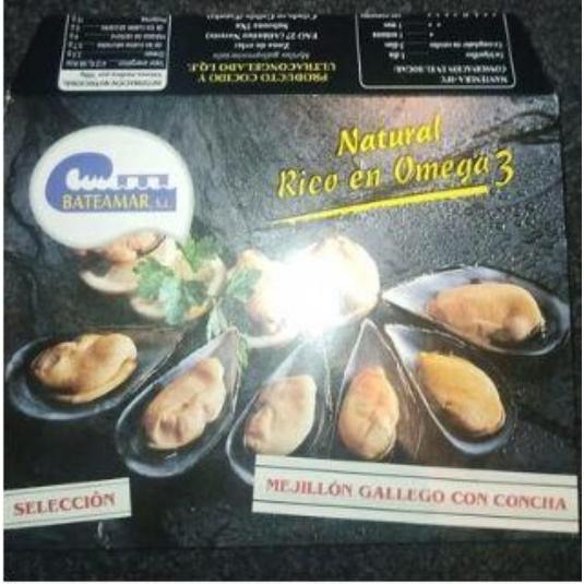 MEJILLON COCIDO MED.COCHA 55/60 BATEAMAR UNIDAD 400 GR