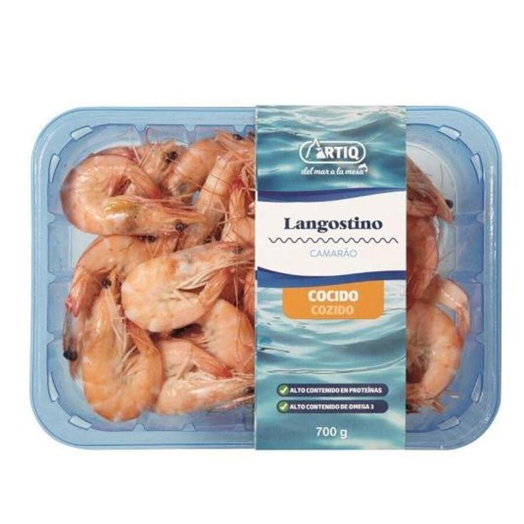 LANGOSTINO COCIDO 28/42 ARTIQ ESTCH 700 GR