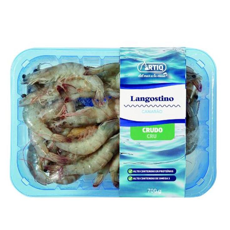 LANGOSTINO CRUDO 21/28 ARTIQ ESTCH 700 GR