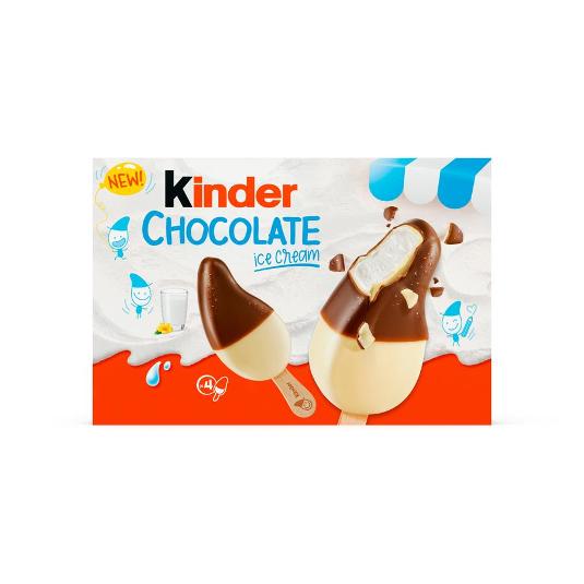 HELADO BOMBON CHOCOLATE X4 KINDER CAJA 152 GR