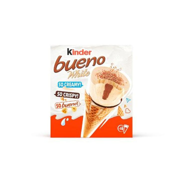 HELADO CONO CHOCOLATE BLANCO X4 KINDER CAJA 248 GR