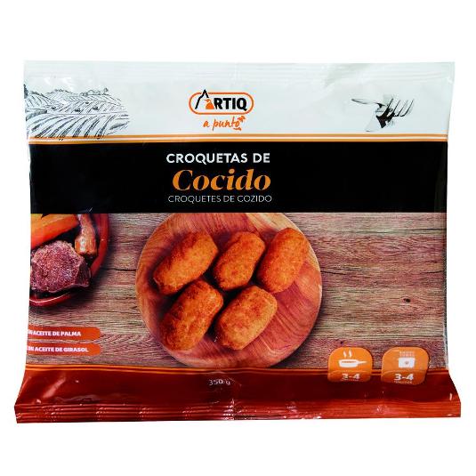 CROQUETA ARTESANA COCIDO ARTIQ BOLSA 400 GR