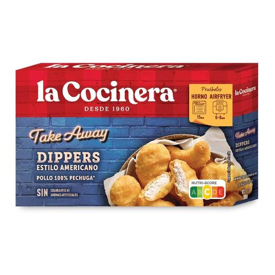 DIPPERS POLLO ESTILO AMERICANO LA COCINERA ESTCH 220 GR